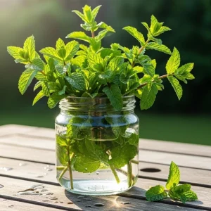 Mint Live Herb Plant – Fresh Edible Mint in 4 Inch Pot – Fragrant Outdoor Garden Perennial - Image 4