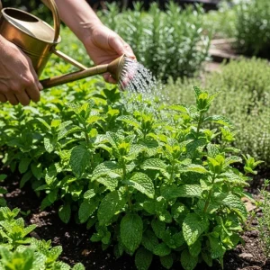 Mint Live Plant – Fresh Herb in 4.5-inch Pot – 8-10 inches Tall – Edible Leaves - Image 4