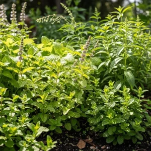 Orange Mint Live Herb Plant – Fragrant Edible Leaves, 3.5-Inch Pot, 3-5 Inches Tall, Outdoor Gardening - Image 2