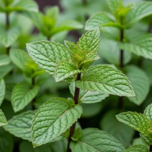 Orange Mint Live Herb Plant – Fragrant Edible Leaves, 3.5-Inch Pot, 3-5 Inches Tall, Outdoor Gardening - Image 3