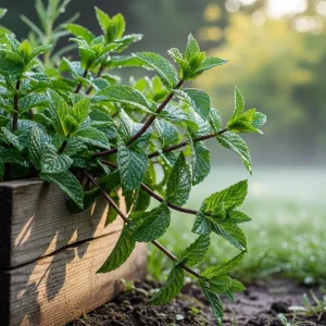 Peppermint Herb Live Plant – Fragrant, Edible, 3.5-inch Pot, 3-5 Inches Tall - Image 2