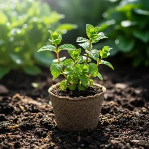 Peppermint Herb Live Plant – Fragrant, Edible, 3.5-inch Pot, 3-5 Inches Tall - Image 5