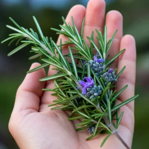 Rosemary Live Plant - Fragrant Edible Herb, Upright, 6-8 Inches Tall, Perennial - Image 5