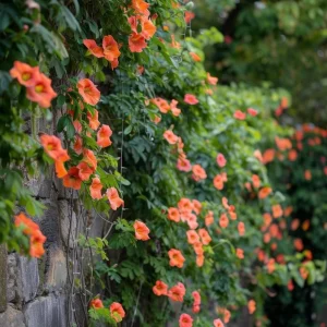 Set of 5 Trumpet Creeper Hummingbird Vine Bare Roots, 4-6 Inch Tall, Fast Growing Flowering Outdoor Plant - Image 7