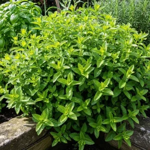 Spearmint Live Herb Plant – Fragrant Edible Leaves – 4 Inch Pot – 4-7 Inches Tall – Perennial - Image 2