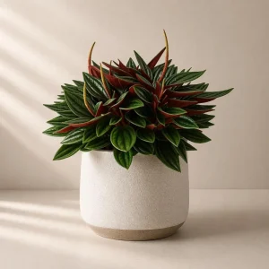 Set of 2 Peperomia Rosso Live Plants - 5-8 Inch Tall, 4 Inch Pot - Indoor Houseplant - Image 5