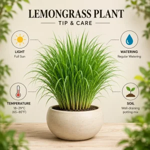 3 Live Lemongrass Plants, 4-6 Inches Tall, Well Rooted Herb Starters, Outdoor - Image 5