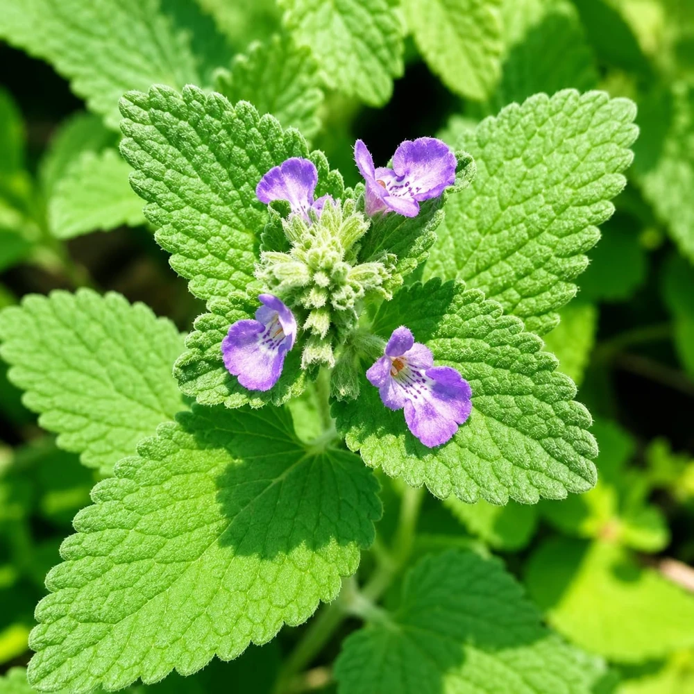 4 Pack Catnip Live Plants – Perennial Herb for Home Gardens – 4-8 Inch Tall - Image 3