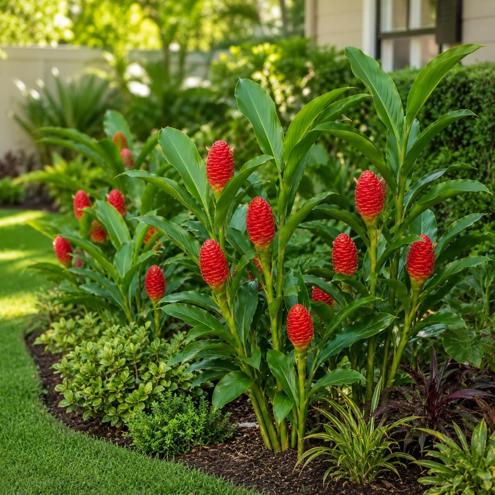 5 Awapuhi Shampoo Ginger Rhizomes - Zingiber Zerumbet Roots for Indoor/Outdoor - Image 1