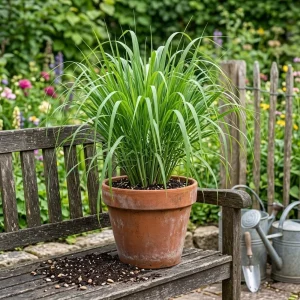 5 Live Lemongrass Plants, 4-6 Inches Tall, Well-Rooted Herb Starters - Image 2