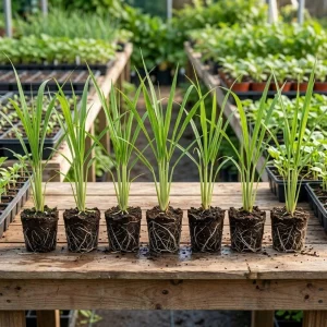 7 Live Lemongrass Starter Plants - Rooted Herb, 4-6 Inches Tall, Outdoor - Image 4