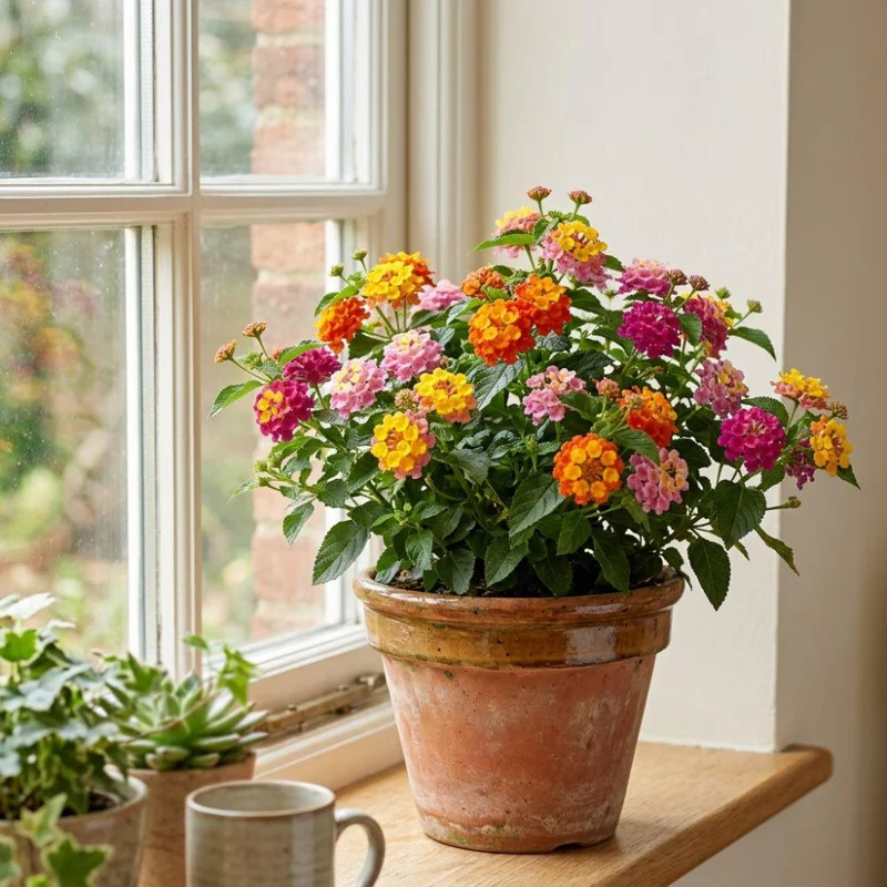 Colorful Lantana Live Plant - Easy Care Outdoor Flowering Garden Shrub - Image 7