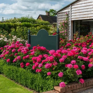Deep Red Pink Rose Plant Live - Fragrant Flowering Bush, 4-6 Inch Tall - Image 5