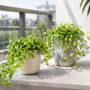 Hoya Louis Variegated Live Houseplant, 4-8 Inch Tall, Indoor Succulent - Image 4
