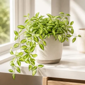 Hoya Louis Variegated Live Houseplant, 4-8 Inch Tall, Indoor Succulent - Image 7