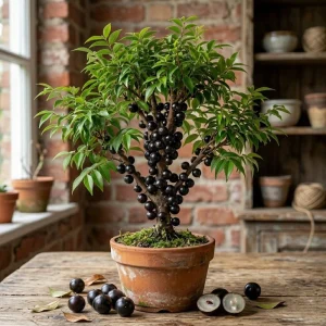 Jaboticaba Live Plant Set - 2 Pack, 1 Ft Tall Fruit Tree Starter for Patio - Image 6