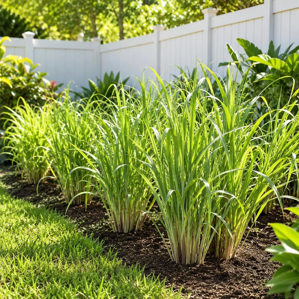 Lemongrass Live Plant Set – Culinary Herb – 1 Gallon Pot – Full Sun – Set of 2 - Image 3