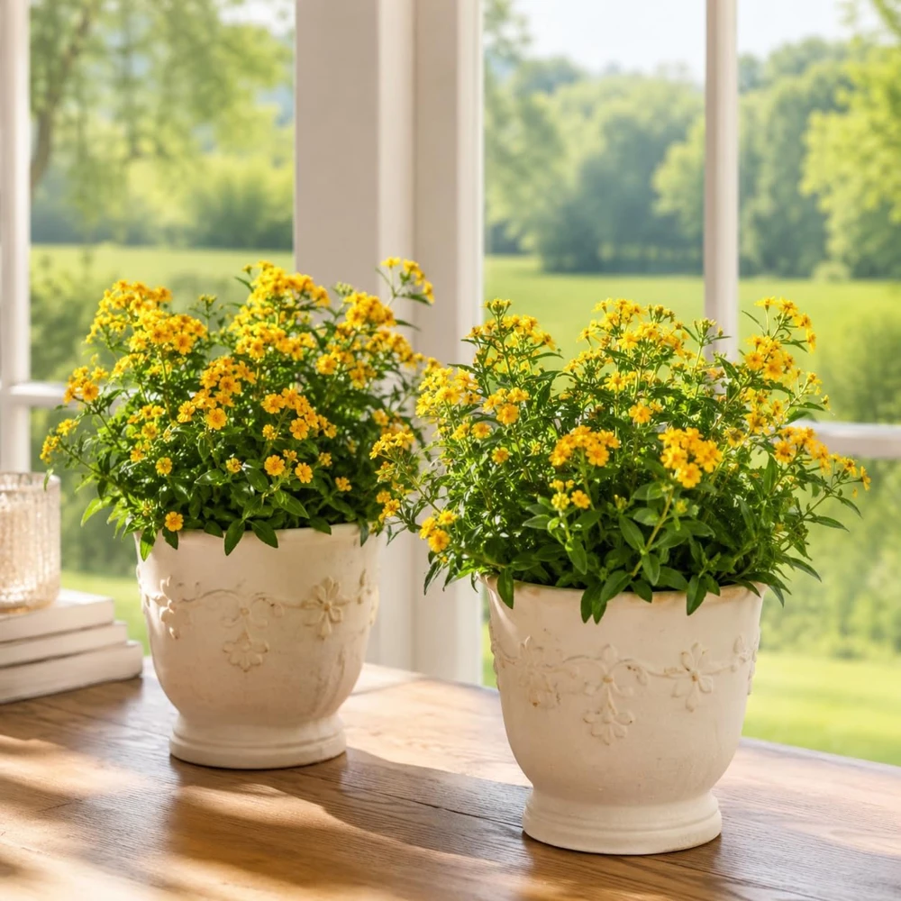 Mexican Tarragon Live Plants - Set of 4, 4-8 Inch Tall, Perennial Herb - Image 4
