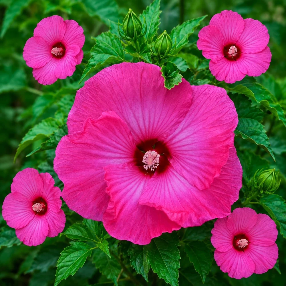 Pink Hibiscus Live Plant – Rose Flowering Tropical Shrub – 4-8 Inch Tall - Image 6