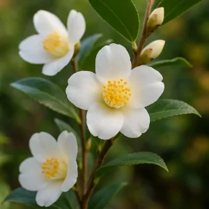 Set of 2 Green Tea Plants Live, Camellia Tea Tree, 4-8 Inch Tall - Image 6
