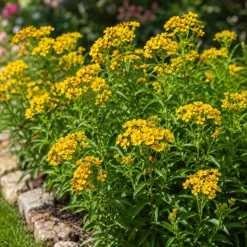 Set of 2 Mexican Tarragon Live Plants for Planting - Mint Marigold Herb, 4-8 Inch Tall - Image 6