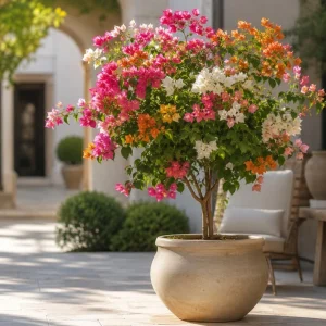 Set of 2 Mixed Bougainvillea Live Plants, 4-7 Inches Tall, Colorful Vines - Image 6