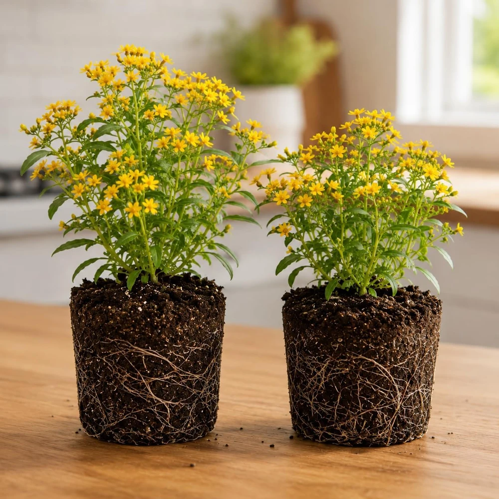 Set of 2 Texas Tarragon Plants Live, 4-8 Inch Tall, Fragrant Perennial Herb - Image 1