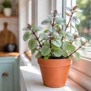 Set of 3 Chocolate Mint Live Plants, 4-7 Inches Tall, Rooted Herb for Indoor & Outdoor - Image 4