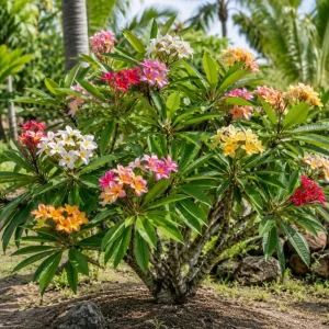 Set of 3 Mixed Plumeria Cuttings - Tropical Frangipani Live Plant for Outdoor Growing - Image 2