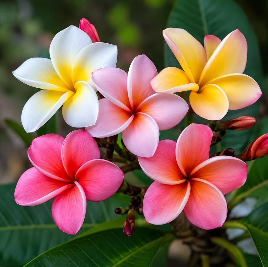 Set of 3 Mixed Plumeria Cuttings - Tropical Frangipani Live Plant for Outdoor Growing - Image 6
