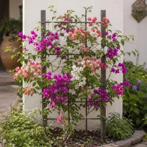 Set of 4 Mixed Bougainvillea Live Plants, 4-7 Inches Tall, Tropical Flowering Plants - Image 3