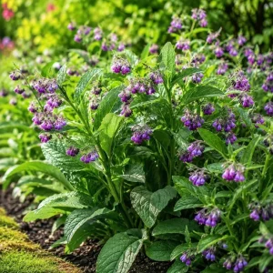 10 Bocking 14 Comfrey Live Roots for Planting - Perennial Herb Starter, Outdoor Garden - Image 2