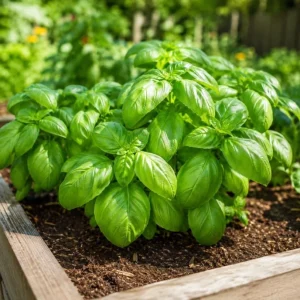 2 Sweet Basil Plants Live – 4-6 Inch Tall Large Leaf Herb Plants for Indoor & Outdoor - Image 2