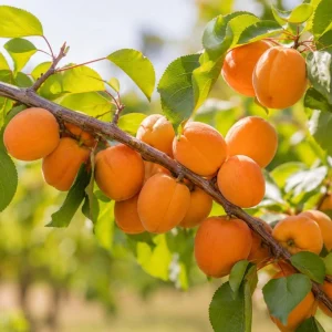 3 Apricot Tree Bare Roots, 1-2 Ft Tall - Sweet Gold Red Fruit Tree Plants - Image 2