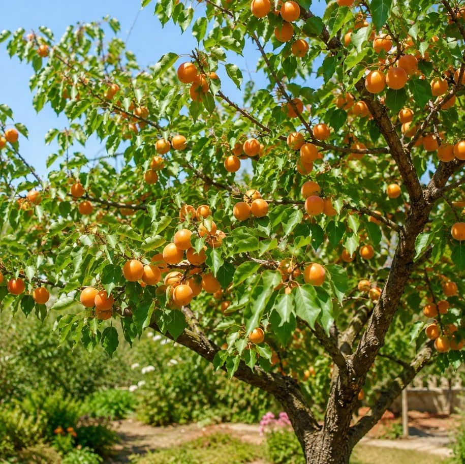 3 Apricot Tree Bare Roots, 1-2 Ft Tall - Sweet Gold Red Fruit Tree Plants - Image 4