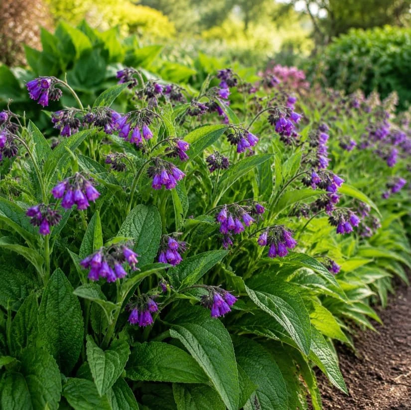 7 Bocking 14 Comfrey Roots for Planting – Perennial Herb Root Cuttings Outdoor - Image 6
