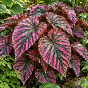 Begonia Brevirimosa Exotica Red Live Plant – 4-8 Inch Tall – Indoor/Outdoor - Image 4