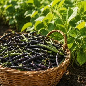 Black Bean Seedlings Live Plant – 2 Bush Bean Plants in 4 Inch Pot – 3-5 Inches Tall – Outdoor Garden & Containers - Image 6