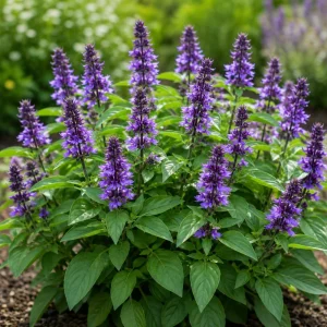 Blue Spice Basil Live Plant - Fragrant Herb, 2-4 Inch Tall, Indoor/Outdoor - Image 4