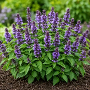 Blue Spice Basil Live Plant - Fragrant Herb, 2-4 Inch Tall, Indoor/Outdoor - Image 6