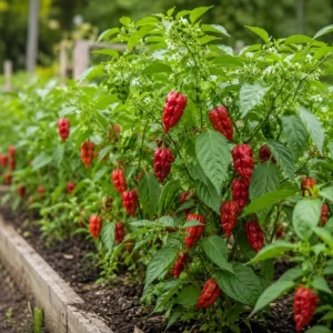 Carolina Reaper Pepper Plant Live - 3-6 Inch Tall Chili Seedling for Garden - Image 2
