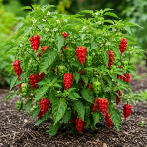 Carolina Reaper Pepper Plant Live - 3-6 Inch Tall Chili Seedling for Garden - Image 4