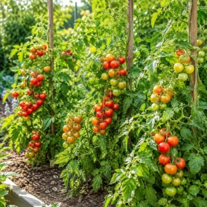 Cherry Tomato Live Plant - 2 Pack Starter Plants, 4-6 Inches Tall - Image 3