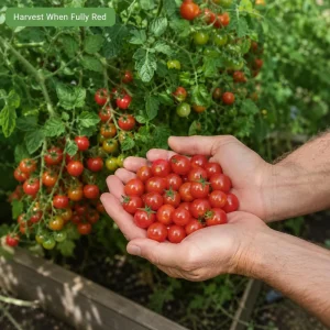 Cherry Tomato Live Plants, 2-Pack, 4-6 Inches Tall, 4 Inch Pot, Outdoor Vegetable Starter Plants - Image 6