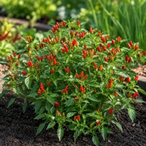 Chile Pequin Pepper Plant Live - 3-6 Inch Tall Red Chili Seedling for Garden or Containers - Image 2