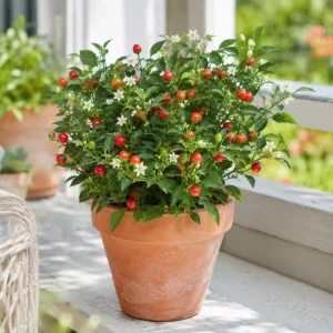 Chiltepin Pepper Live Plants – 4 Inch Pot, 3-6 Inch Tall Seedlings - Image 2