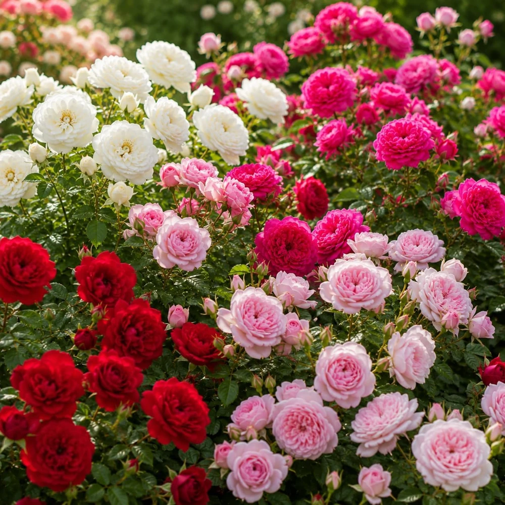 Climbing Roses Live Plant, Random Color, Fragrant Rose Bush, Perennial, 2-4 Inch Tall - Image 3