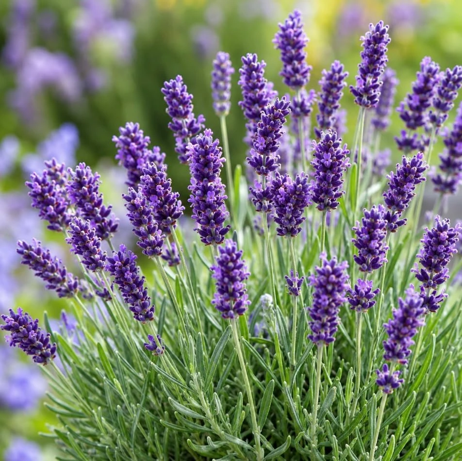 English Lavender Live Plant – Perennial Fragrant Purple Flower – 2-4 Inch Tall, 3 Inch Pot - Image 3