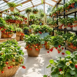 Everbearing Strawberry Live Plant – Fruit Berry Seedling – 4-6 Inch Tall, 3 Inch Pot - Image 4