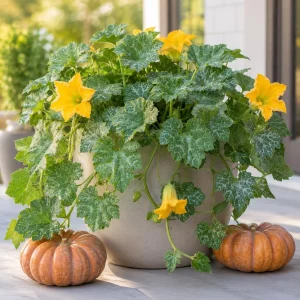 Fairytale Pumpkin Plant - Winter Squash Vegetable Garden, 2-4 Inch Tall - Image 5
